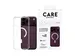 PanzerGlass CARE by Samba Case Transparent w. White MagSafe iPho
