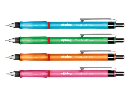 Vulpotlood rOtring Visuclick 2B 0.7mm assorti