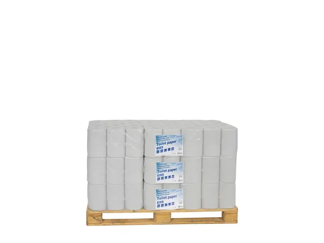 Toiletpapier 2-laags 400vel Gerecycled 40 Rol Wit Pallet