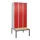 Z-garderobekast,HxBxD 2120x900x815mm,6vak,vak B 300mm,cil.-slot