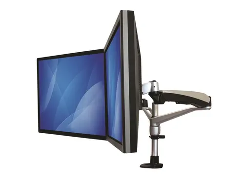 Dual Monitor Arm Volledig Beweegbaar 2 schermen tot 24inch