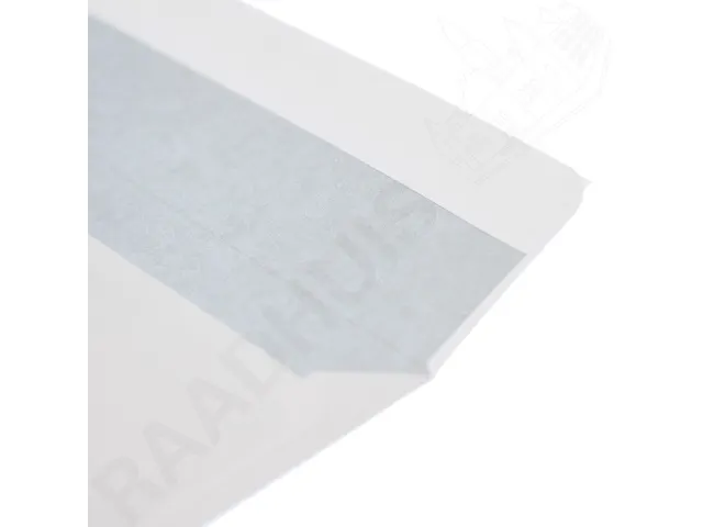 Envelop Raadhuis 229x324 C4 akte plakstrip wit 120gr 25 stuks