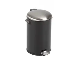 Pedaalemmer Belle Deluxe 12 Liter Zwart / Mat RVS
