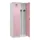 locker voor scheiding van kleding,HxBxD 1850x800x500mm,2vak
