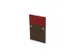 cache de banque d'accueil,NV brun caryer,BN4011-rouge