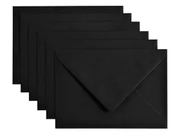 Envelop Papicolor C6 114x162mm Ravenzwart Gegomd