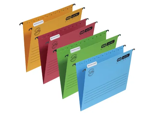 Hangmap Elba Verticfile Ultimate A4 V-bodem geel