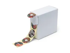 Sluitzegel op Rol FC Metallic 35mm With Love