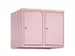 opzetkast,v. locker,2vak.,vak B 300mm,HxBxD 500x600x500mm,cilinderslot