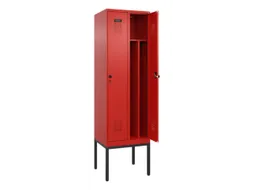 locker voor scheiding van kleding,HxBxD 2120x600x500mm,2vak