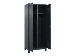 locker voor scheiding van kleding,HxBxD 1950x800x500mm,2vak
