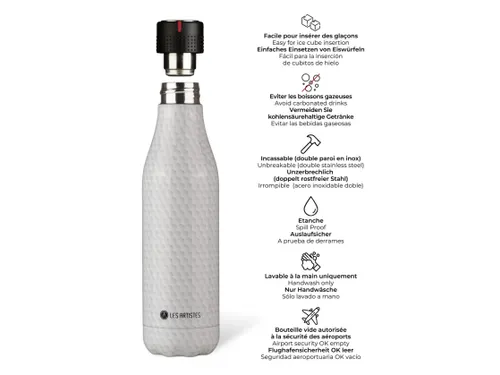 Thermosfles Les Artistes Paris 500ml Honeycomb