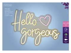Ledbord Lumineo indoor USB neon Hello Gorgeous