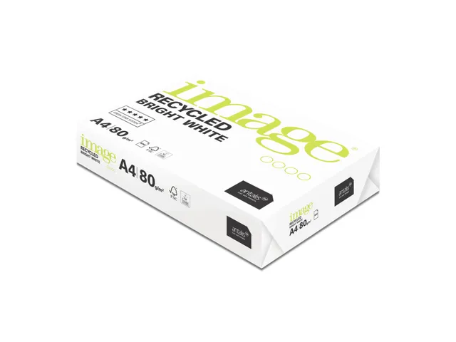 Image Recycled Kopieerpapier A4 80 Gram Bright White Voordeelbundel