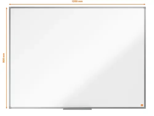 Whiteboard Emaille Nobo 90x120cm Emaille Staal