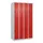 dubbeldekse locker,HxBxD 1850x1000x500mm,4x2vak.,vak B 250mm