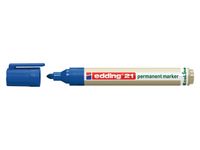 Viltstift edding 21 Eco rond blauw 1.5-3mm