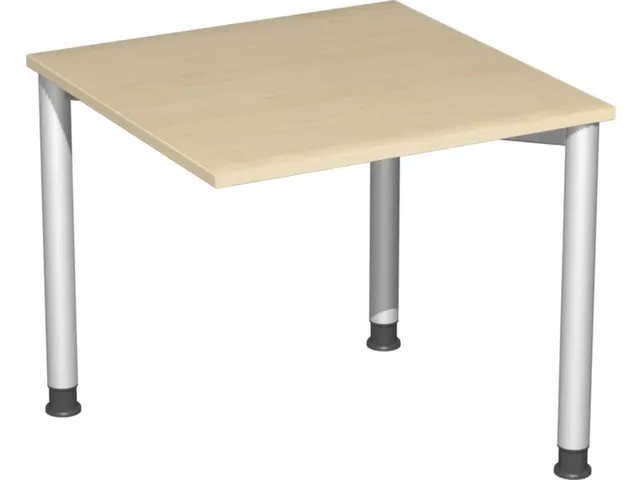 koppelelement voor bureau,HxBxD 680-800x800x800mm,blad esdoorn,hoekig