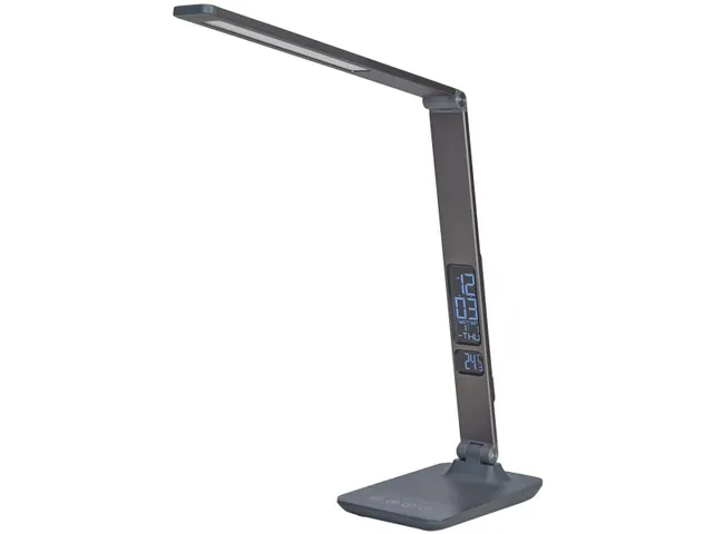 ALBA LED bureaulamp Viva zwart USB