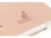 Schetsboek Kangaro A6 oud roze PU hardcover 80 blad 140 grams roomwit