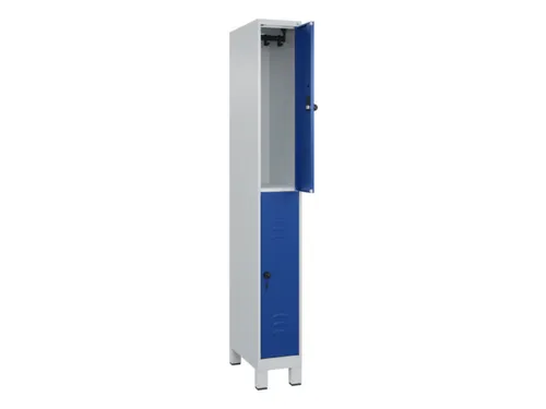 dubbeldekse locker,HxBxD 1950x250x500mm,1x2vak.,vak B 250mm