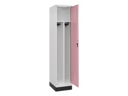 locker voor scheiding van kleding,HxBxD 1950x400x500mm,1vak