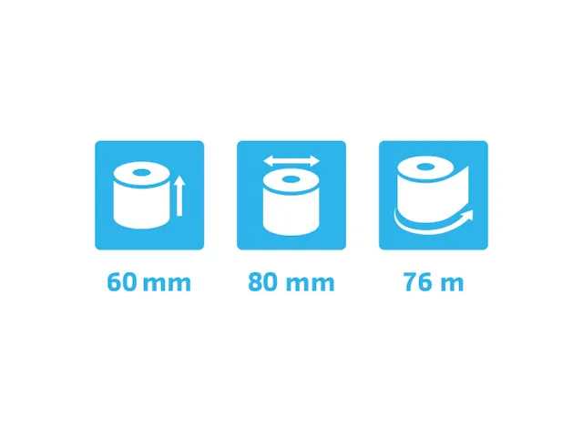 Exacompta Kassarol 60mmx80mmx12mmx76m