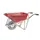 Elektrische kruiwagen,90l,HxBxD 870x625x1430mm,HDPE-bak,rood,aluminium