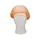 CMT Haarnet Clip Cap PP Non Woven Oranje Maat XL 58cm 1000 Stuks