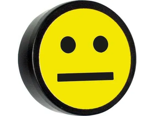 Impressiemagneet Face Geel 35Mm