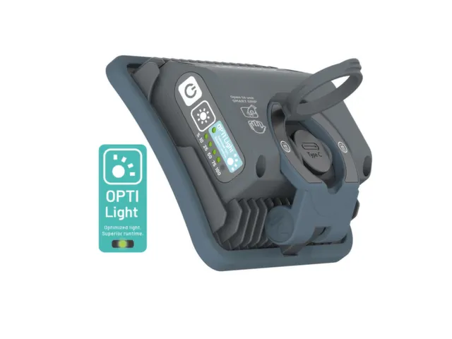 Lampe portative DEL 1000lumen interrupteur Marche/Arrêt clip fixation