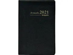 agenda Armada Seta 4-talig, zwart, 2024
