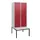 locker met bank,HxBxD 1950x800x815mm,2vak,vak B 400mm,cil.-slot