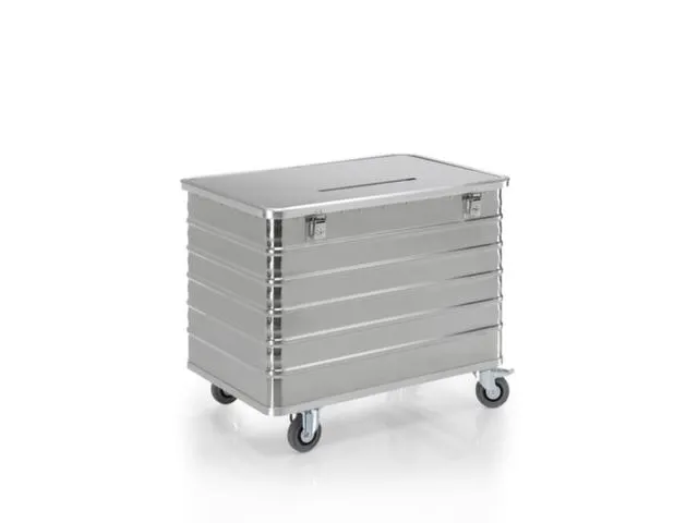 Dossierafvalbak 415 Liter Aluminium Hxbxd 1050x700x840mm