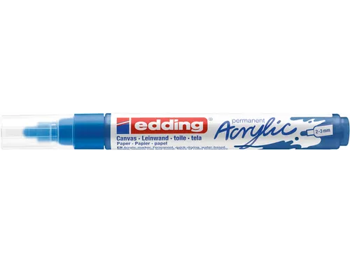 Acrylmarker edding e-5100 medium gentiaanblauw
