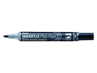 Viltstift Pentel MWL5SBF Maxiflo whiteboard zwart 1-5mm - 1