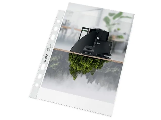 Showtas Leitz Recycle A5 6-gaats PP transparant mat