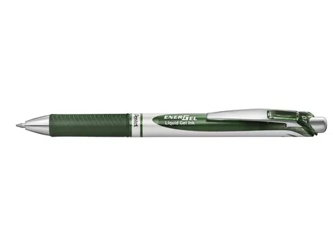 Gelschrijver Pentel BL77 Energel medium bosgroen 0.35 mm