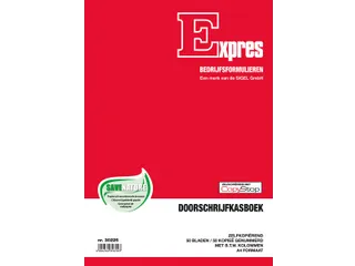 Expres kasboek btw kolom ft A4 NL dupli 50x2 vel - 1