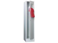 wasgoedverzamelkast HxBxD 1850x400x500mm haken RAL7035 front RAL5010