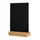 Krijtbord Europel Tafelmodel met Eiken houten voet A5