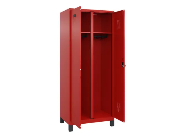 locker voor scheiding van kleding,HxBxD 1950x800x500mm,2vak