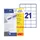 Etiket Avery Zweckform 3481 70x41mm wit 2100stuks
