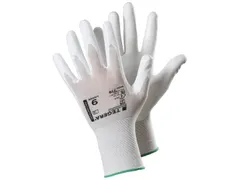 Tegera 778 precisiehandschoenen, PU gecoat, wit, maat 6, per 6 paar