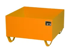 Systeem-Opvangbak 1x 200l Opvangvol. 210l 465x 800x 800mm Ral 2000