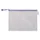 Opbergtas Tarifold met rits 330x240mm PVC blauw