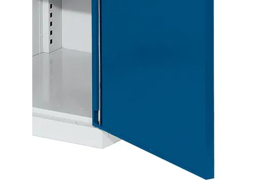 Verticale Uitschuifkast Geperf. 1950x1000x600mm 2legborden Ral5010