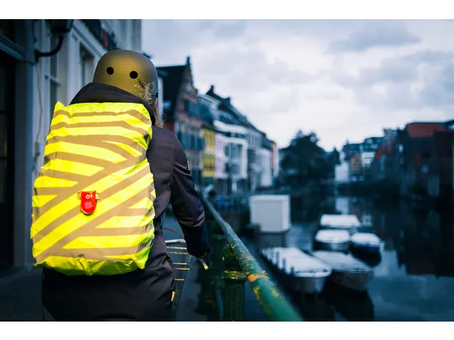 Magnetlight Lamp 4 Rode Leds Magneetsluiting Met Batterij