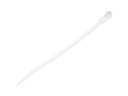 15cm Kabelbinders met montagegat 3mm wit 100 stuks