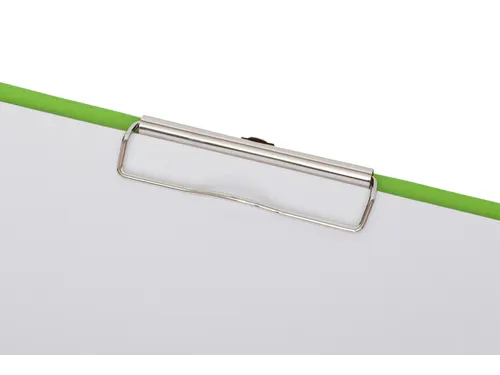 Klembordmap MAUL A4 staand met penlus PVC neon groen